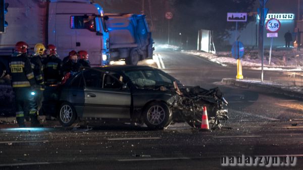 Groźnie wyglądająca kolizja